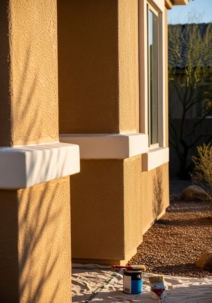 Detail of quality work on a Cave Creek property showing craftsmanship.